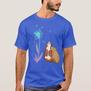 Camiseta Cute Guinea Pigs Dandelions 