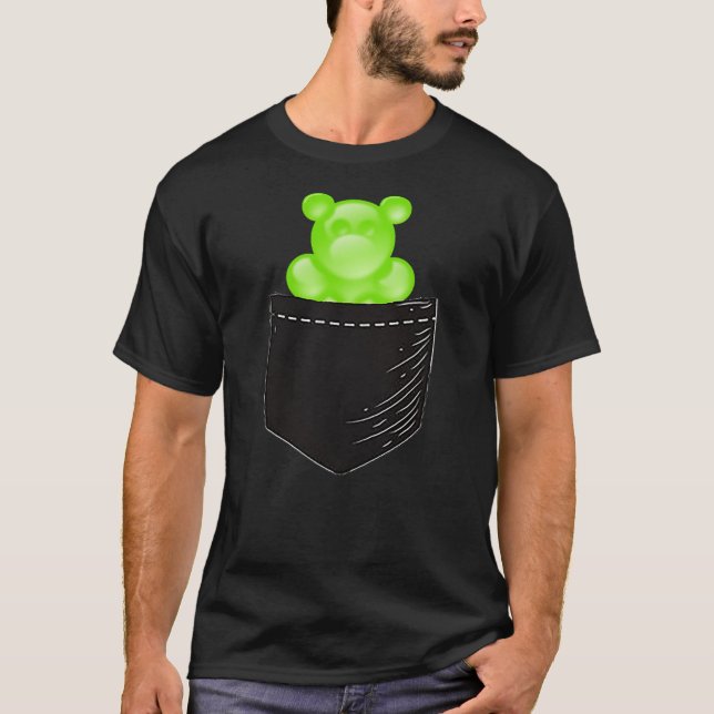 Camiseta Cute Gummy Bear T Shirt (Anverso)