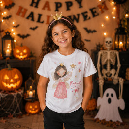 Camiseta Cute Hada Princesa Mágica Noche de Halloween