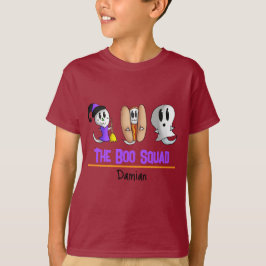 Camiseta Cute Hallloween Kids Shirt The Boo Squad Shirt