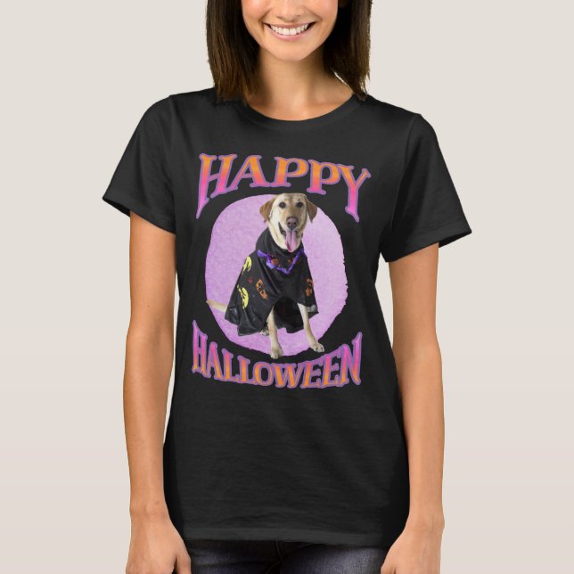 Camiseta Cute Halloween Labrador (Anverso)