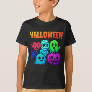Camiseta Cute Halloween Pixel Clothes unisex macho
