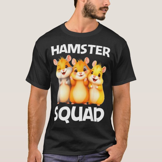 Camiseta Cute Hamster Design For Men Women Kids Dwarf Hamst (Anverso)