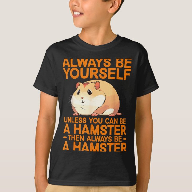 Camiseta Cute Hamster Design For Men Women Kids Dwarf Hamst (Anverso)