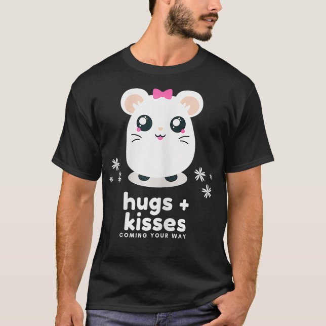 Camiseta Cute Hamster Mascota Love Animal (Anverso)
