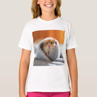 Camiseta Cute Hamster T - Pequeños Camisetas Anima
