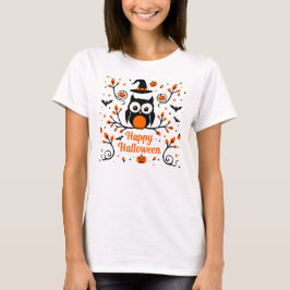 Camiseta Cute Happy Halloween