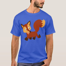Camiseta Cute Happy Personalizado Fox T-Shirt