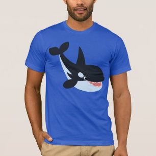 Camiseta Cute Happy Personalizado Killer Whale