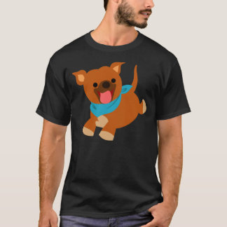 Camiseta Cute Happy Personalizado Staffie T-Shirt
