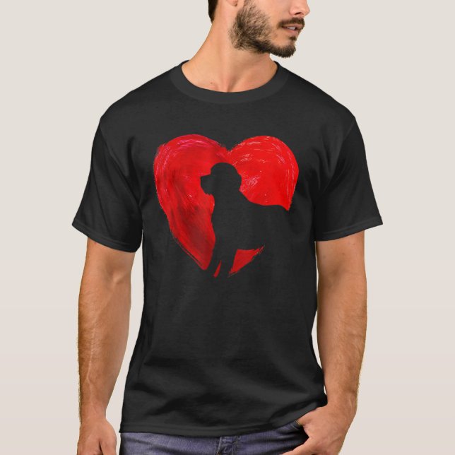 Camiseta Cute Heart Cavapoo Dog Valentines Day Puppy Lover (Anverso)