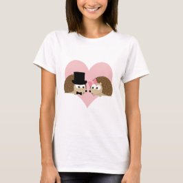 Camiseta Cute Hedgehog pareja