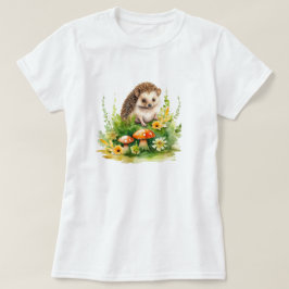 Camiseta Cute Hedgehog personalizado