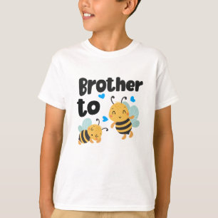Camiseta Cute "hermano a abeja"