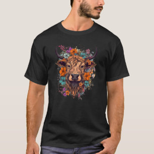 Camiseta Cute Highland Cow Scotland Hombres Mujeres Niños 4