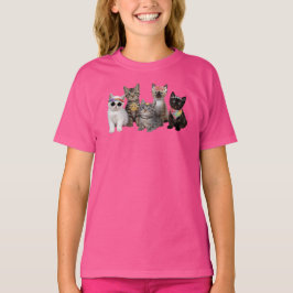 Camiseta Cute Hippie Cat Kids'
