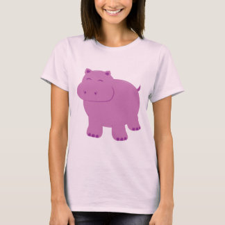 Camiseta Cute Hippo