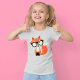 Camiseta Cute Hipster Red Fox (Subido por el creador)