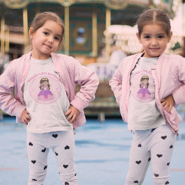 Camiseta Cute Hispano Princesas Personalizados Fiesta de Cu