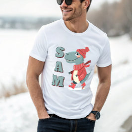 Camiseta CUTE Holidays T-Rex