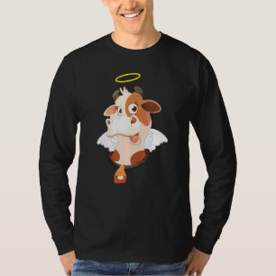 Camiseta Cute Holy Cow Heavenly Cattle Pun Tee