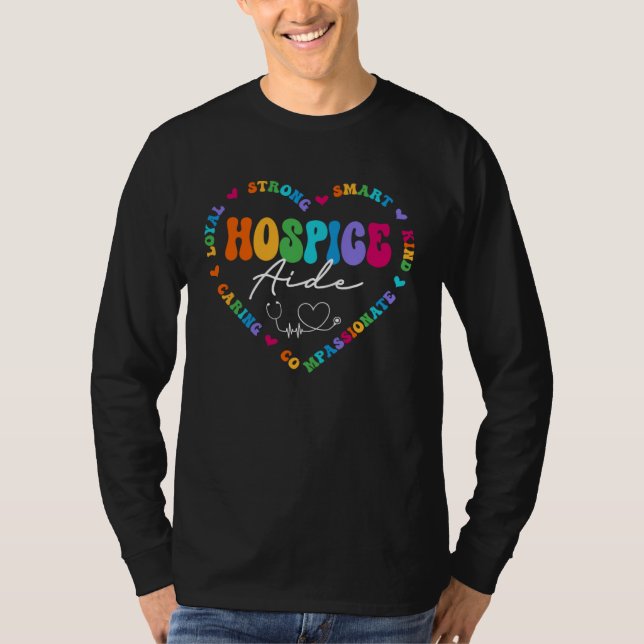 Camiseta Cute Hospice Aide Nurse Appreciation Nursing (Anverso)