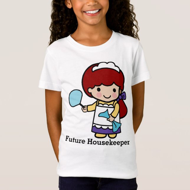 Camiseta Cute Housekeeper (Anverso)