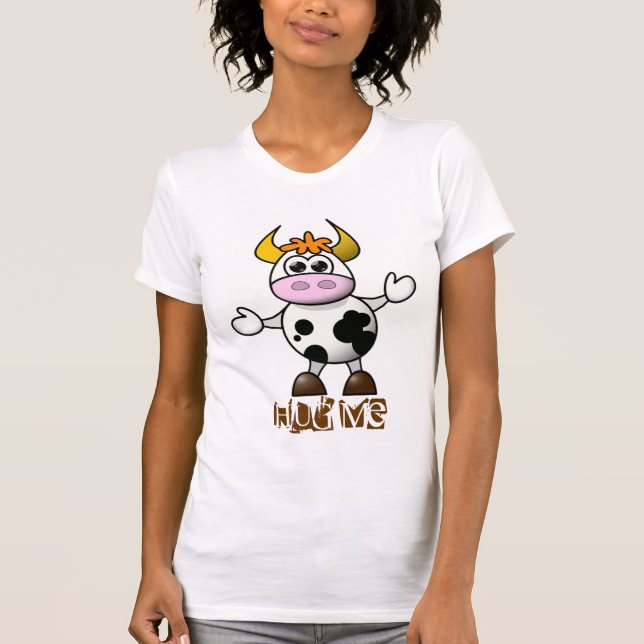 Camiseta Cute Hugs Cow (Anverso)
