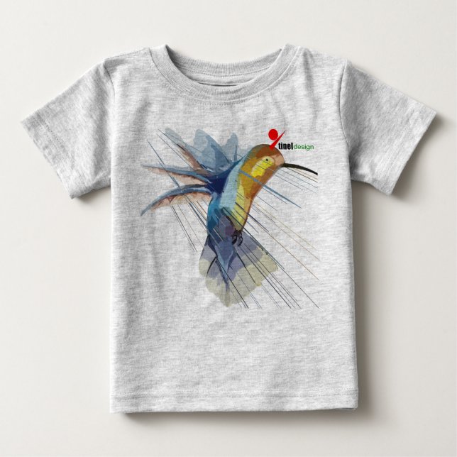 Camiseta Cute Hummingbird Baby (Anverso)