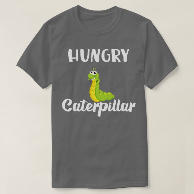 Camiseta Cute Hungry Caterpillar Para Los Niños Que Aman Bu (Diseño del anverso)