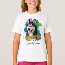 Camiseta Cute Husky.