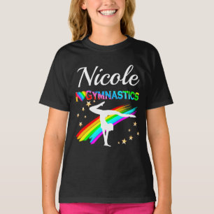 CAMISETA CUTE I LOVE GIMNASTICS DISEÑO PERSONALIZADO