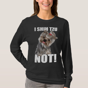 Camiseta Cute I Shih Tzu Not Bundge Extender Mockup Hu