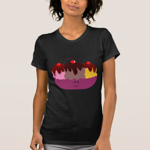 Camiseta Cute Ice Cream Bowl