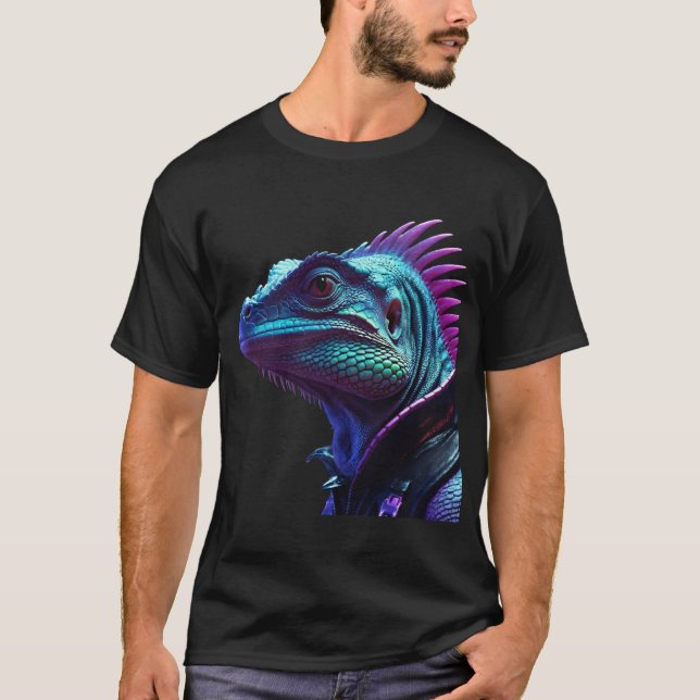 Camiseta Cute iguana (Anverso)