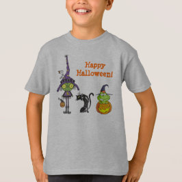 Camiseta Cute imágenes de Halloween niños