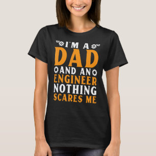 Camiseta Cute Ingeniero Papá Hombres Día del Padre Ingenier