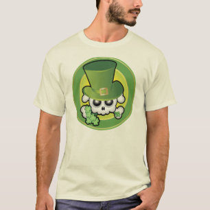 Camiseta Cute Irish Skull
