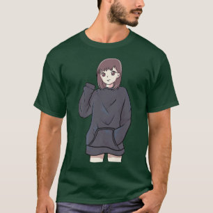 Camiseta Cute Japan Culture Art - Anime Otaku Girl Aestheti