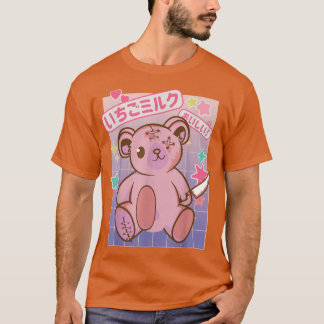Camiseta Cute Japanese Aesthetic Kawaii Pastel Goth Cute Cr