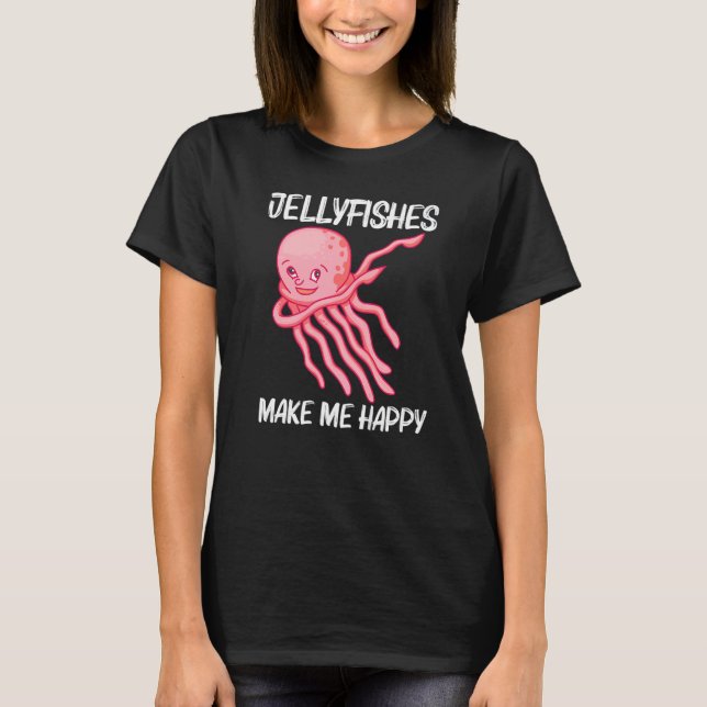 Camiseta Cute Jellyfish For Men Women Jellyfish Sea Animal (Anverso)