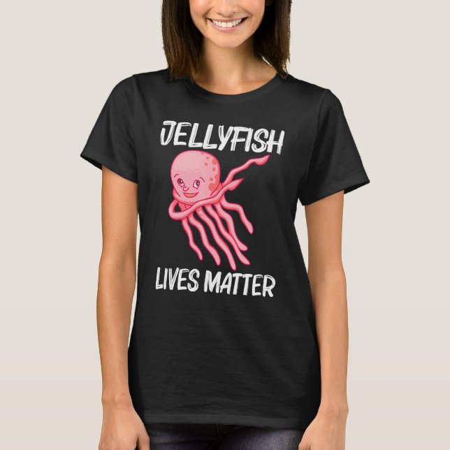 Camiseta Cute Jellyfish For Men Women Jellyfish Sea Animal  (Anverso)