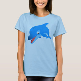 Camiseta Cute Jumping Personalizado Dolphin Women
