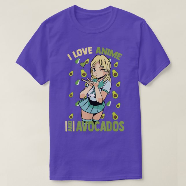 Camiseta Cute Kawaii Amo A Anime Y Chica De AbogadosOtaku (Diseño del anverso)