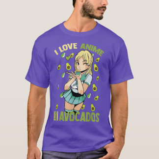 Camiseta Cute Kawaii Amo A Anime Y Chica De AbogadosOtaku