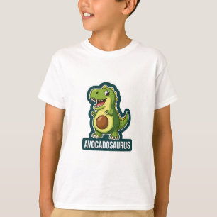 Camiseta Cute Kawaii Avocadosaurus Dinosaur Chiste Divertid