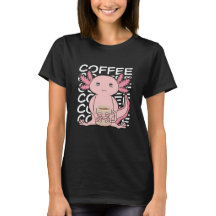 Cute Kawaii Axolotl Café para beber