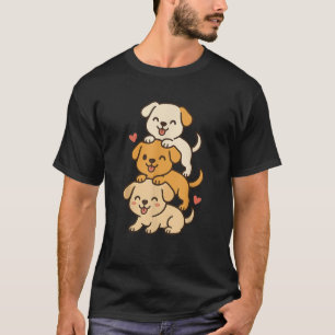 Camiseta Cute Kawaii Cachorros Neko Funny Perro Lover Regal