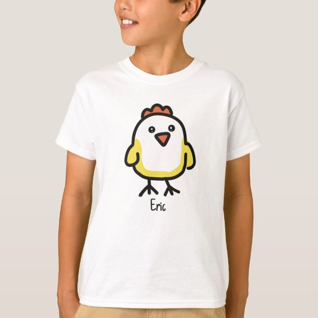 Camiseta Cute Kawaii Chicken (Anverso)