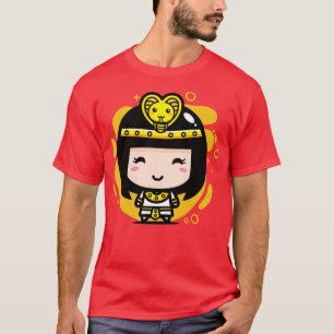 Camiseta Cute Kawaii Cleopatra Egyptian Chibi Style Cleopat